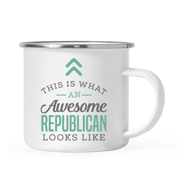 This is What an Awesome Looks Like Misc Campfire Coffee Mug-Set of 1-Andaz Press-Republican-