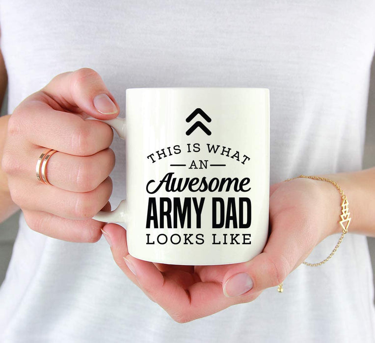 This is What an Awesome Looks Like Mom Dad Coffee Mug Collection 1-Set of 1-Andaz Press-Army Dad-