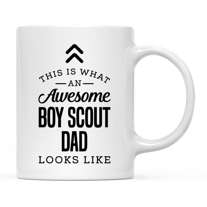This is What an Awesome Looks Like Mom Dad Coffee Mug Collection 1-Set of 1-Andaz Press-Boy Scout Dad-