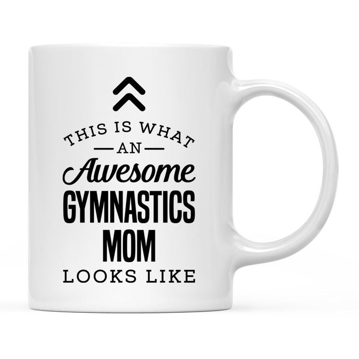 This is What an Awesome Looks Like Mom Dad Coffee Mug Collection 2-Set of 1-Andaz Press-Gymnastics Dad-