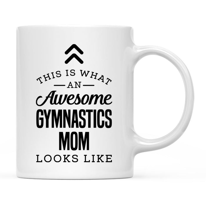 This is What an Awesome Looks Like Mom Dad Coffee Mug Collection 2-Set of 1-Andaz Press-Gymnastics Mom-