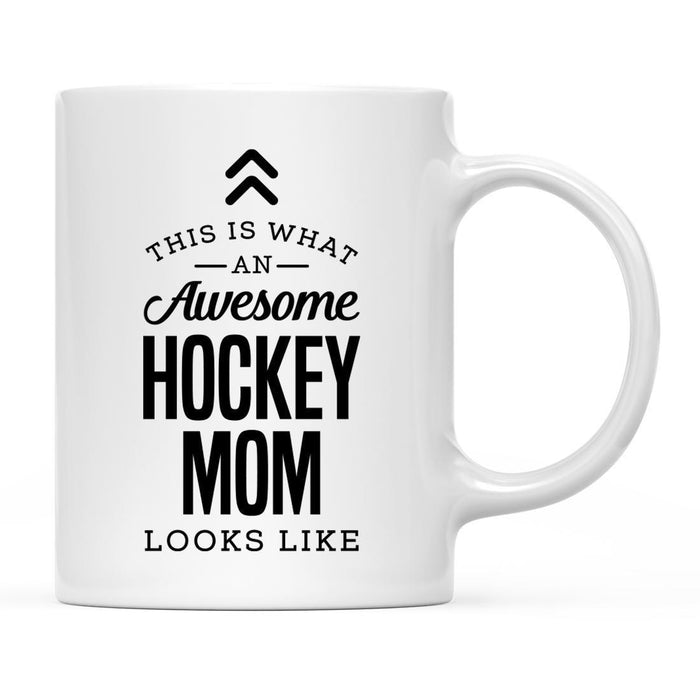 This is What an Awesome Looks Like Mom Dad Coffee Mug Collection 2-Set of 1-Andaz Press-Hockey Mom-