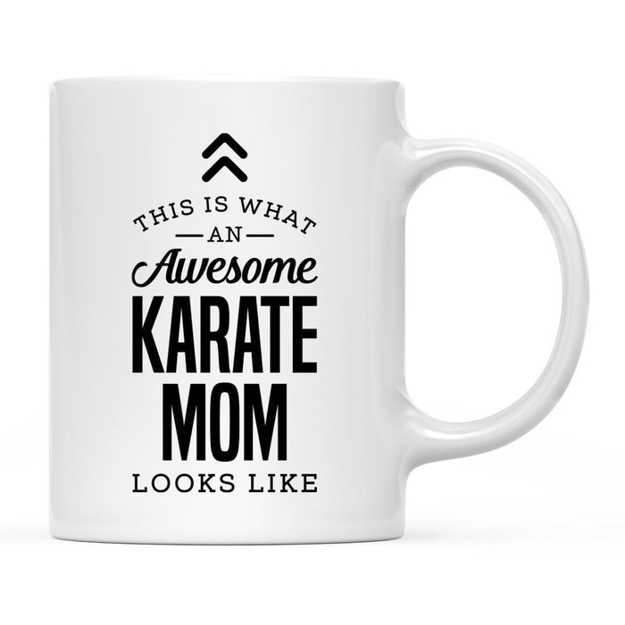 This is What an Awesome Looks Like Mom Dad Coffee Mug Collection 2-Set of 1-Andaz Press-Karate Mom-