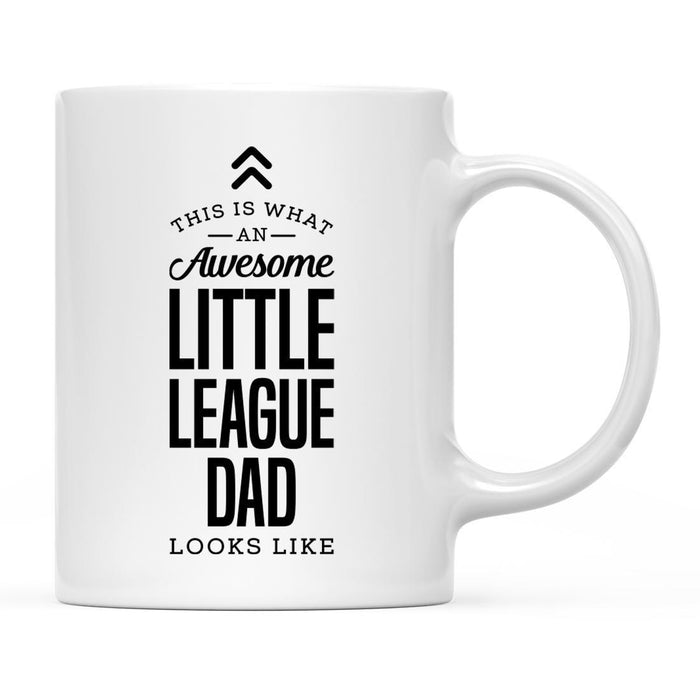 This is What an Awesome Looks Like Mom Dad Coffee Mug Collection 2-Set of 1-Andaz Press-Little League Dad-
