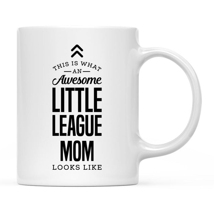 This is What an Awesome Looks Like Mom Dad Coffee Mug Collection 2-Set of 1-Andaz Press-Little League Mom-