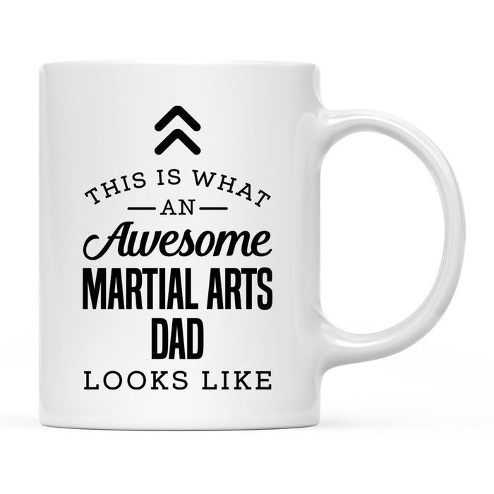 This is What an Awesome Looks Like Mom Dad Coffee Mug Collection 2-Set of 1-Andaz Press-Martial Arts Dad-