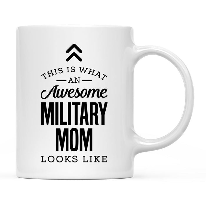 This is What an Awesome Looks Like Mom Dad Coffee Mug Collection 2-Set of 1-Andaz Press-Military Mom-
