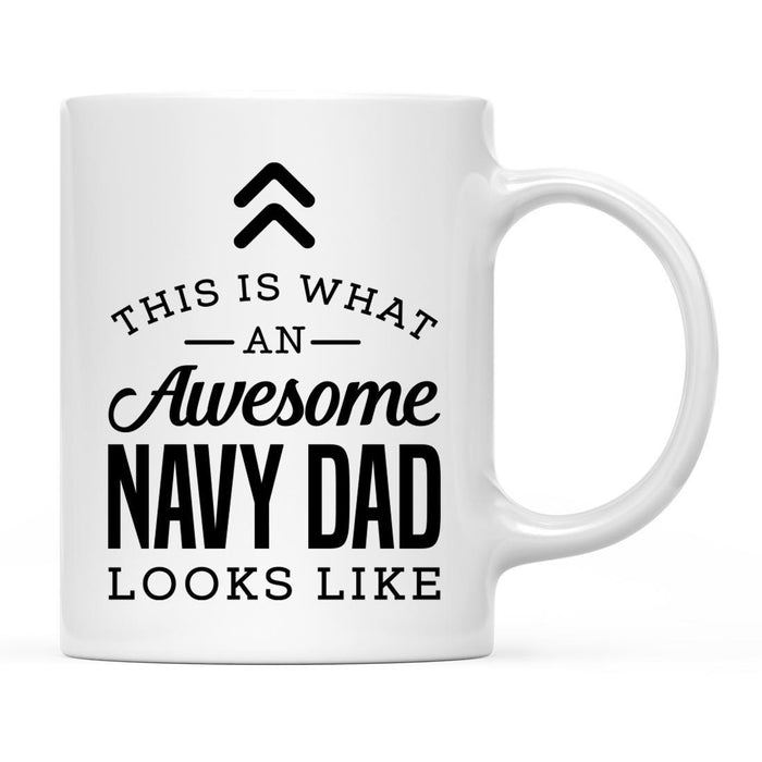 This is What an Awesome Looks Like Mom Dad Coffee Mug Collection 2-Set of 1-Andaz Press-Navy Dad-