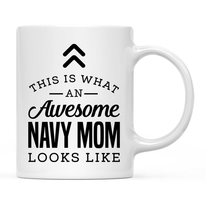 This is What an Awesome Looks Like Mom Dad Coffee Mug Collection 2-Set of 1-Andaz Press-Navy Mom-