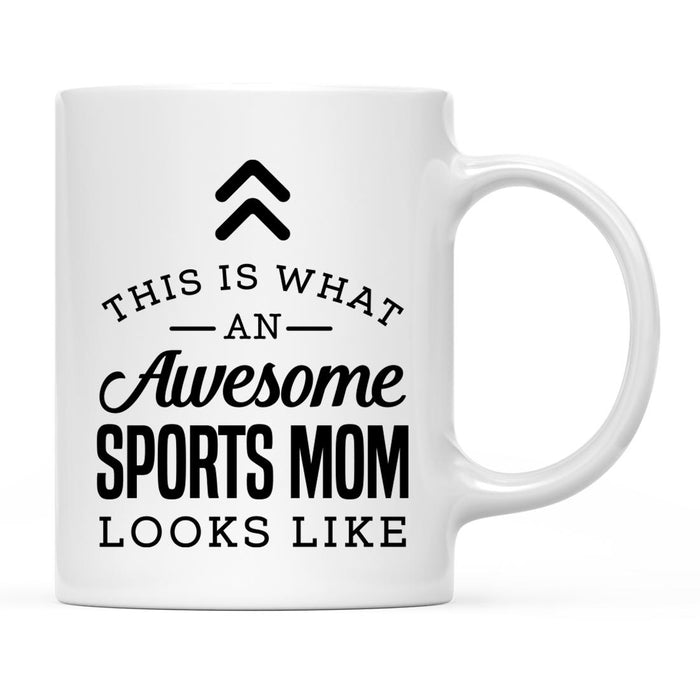This is What an Awesome Looks Like Mom Dad Coffee Mug Collection 2-Set of 1-Andaz Press-Sports Mom-