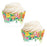 Tropical Palm Leaves and Flowers Cupcake Wrapper-set of 24-Andaz Press-
