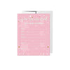 Twinkle Twinkle Little Star Pink Baby Shower Blank Invitations with Envelopes-Set of 20-Andaz Press-