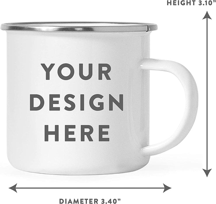 US State Stainless Steel Campfire Coffee Mug Gift, Aqua Home Heart, Florida-Set of 1-Andaz Press-