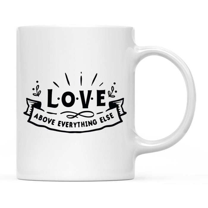 Valentine's Day Ceramic Coffee Tea Mug, Valentine's Day Holiday Ideas for Her, Wife, Couples, Bestie-Set of 1-Andaz Press-They Built A Life They Loved-