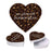 Valentine's Day Heart Shaped Box With Lid, Reusable Heart Box-Set of 1-Andaz Press-Let's Taco Bout How Much I Love You-