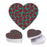 Valentine's Day Heart Shaped Box With Lid, Reusable Heart Box-Set of 1-Andaz Press-Let's Taco Bout How Much I Love You-