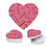 Valentine's Day Heart Shaped Box With Lid, Reusable Heart Box-Set of 1-Andaz Press-Let's Taco Bout How Much I Love You-