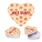 Valentine's Day Heart Shaped Box With Lid, Reusable Heart Box-Set of 1-Andaz Press-Nice Buns-
