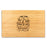Valentine's Day Laser Engraved Large Bamboo Wood Cutting Board, Valentine's Day Ideas for Couples-Set of 1-Andaz Press-They Built A Life They Loved-