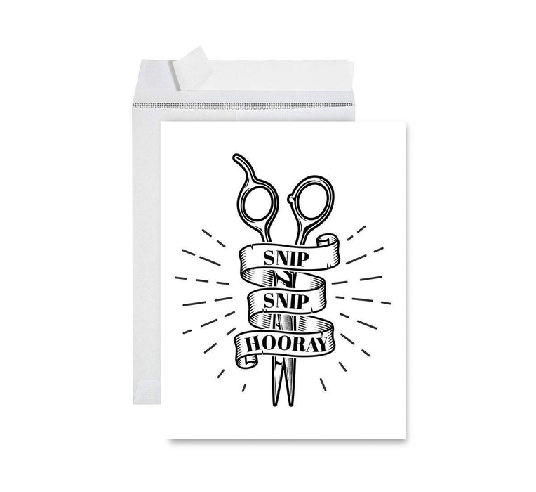 Vasectomy Jumbo Card, Recreational Use Only Eggplant Design, Funny Rude Get Well Soon Greeting Card-Set of 1-Andaz Press-Eggplant-