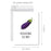 Vasectomy Jumbo Card, Recreational Use Only Eggplant Design, Funny Rude Get Well Soon Greeting Card-Set of 1-Andaz Press-Eggplant-