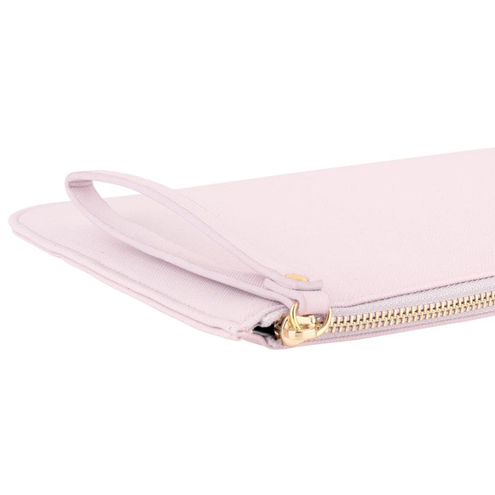 Vegan Leather Clutch Wristlet Purse-Set of 1-Koyal Wholesale-White-