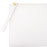 Vegan Leather Clutch Wristlet Purse-Set of 1-Koyal Wholesale-White-