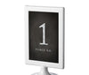 Vintage Chalkboard Framed Double-Sided DIY Table Numbers-Set of 8-Andaz Press-1-8-