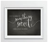 Vintage Chalkboard Wedding Favor Party Signs-Set of 1-Andaz Press-Take A Treat Bag Home-