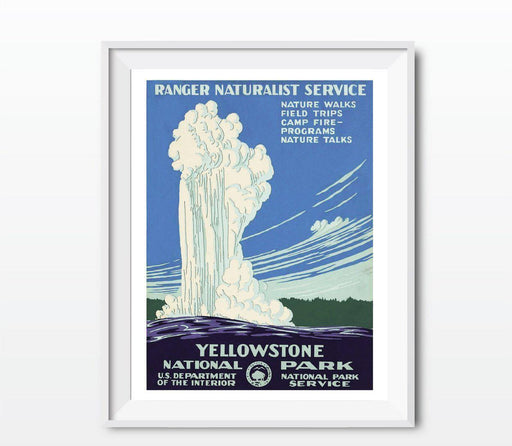 Vintage Government Wall Art, Works Project Administration-Set of 1-Andaz Press-Grand Canyon National Park-