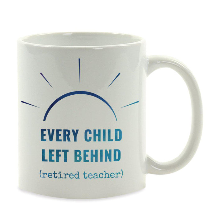 Water Color Teacher Appreciation Quotes Ceramic Coffee Mug Collection 2-Set of 1-Andaz Press-Child-