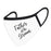 Wedding Collection Face Mask, Reusable White Cloth Face Masks with 1 Replaceable PM 2.5 Protection Filter-Set of 1-Andaz Press-Father of the Groom-