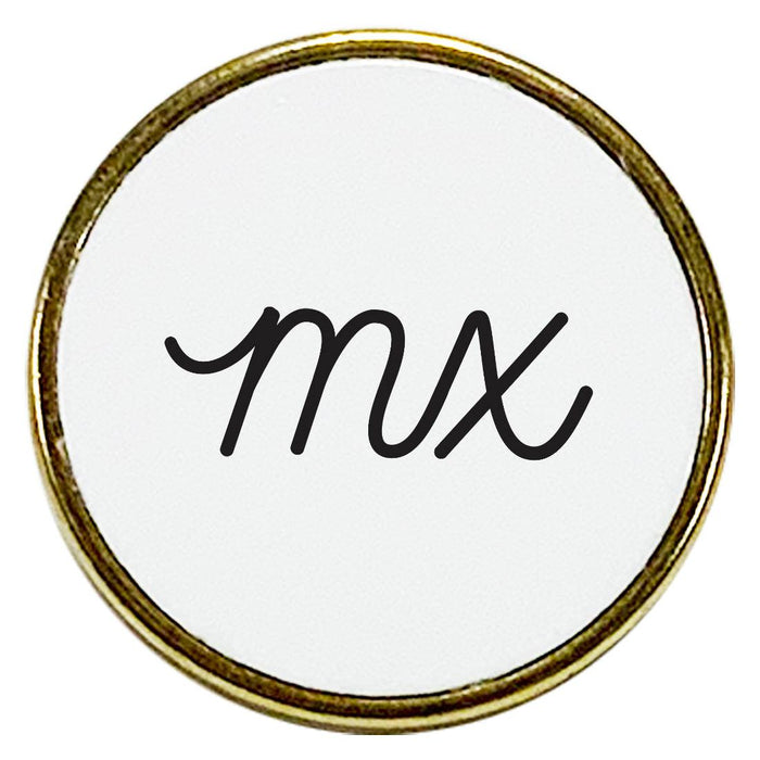 Wedding Enamel Lapel Pin, Wedding Party Button Pins-Set of 1-Andaz Press-Bride-