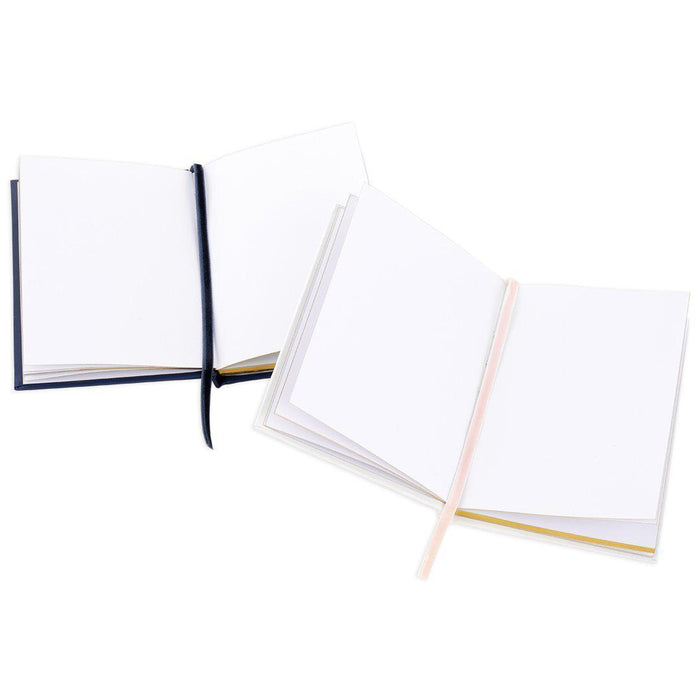 Wedding Vow Books for His and Hers Wedding Day with Gold Foil Edges - Officiant Book Keepsakes Card-Set of 2-Andaz Press-