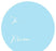 Whimsical To/From Circle Gift Labels-Set of 40-Andaz Press-Baby Blue-