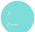 Whimsical To/From Circle Gift Labels-Set of 40-Andaz Press-Diamond Blue-