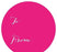 Whimsical To/From Circle Gift Labels-Set of 40-Andaz Press-Fuchsia-