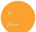 Whimsical To/From Circle Gift Labels-Set of 40-Andaz Press-Orange-