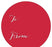 Whimsical To/From Circle Gift Labels-Set of 40-Andaz Press-Red-