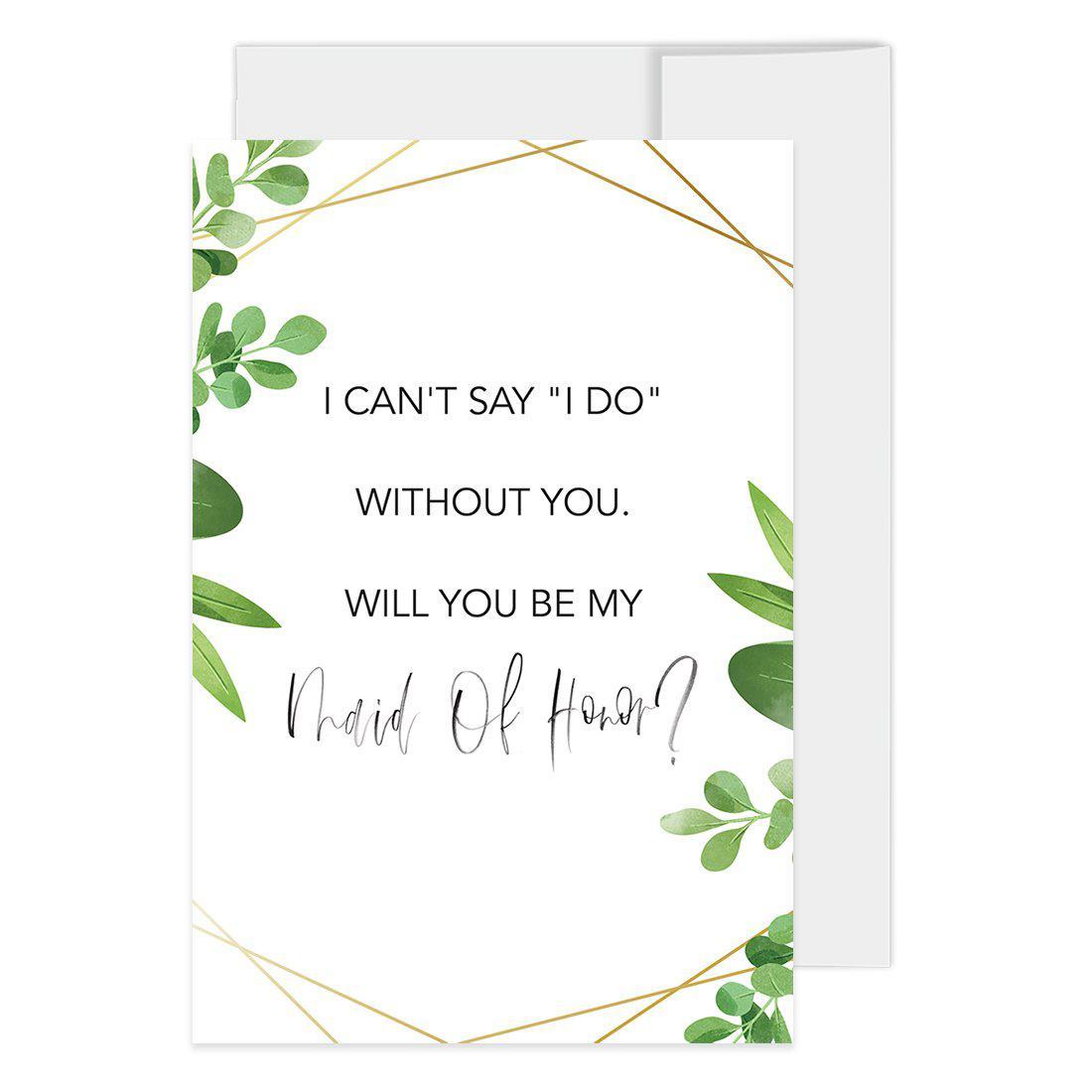 Bridesmaid Cards