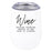 Wine Tumbler with Lid 12 Oz Stemless Stainless Steel Insulated Tumbler-Set of 1-Andaz Press-Awesome Social Worker Looks Like-