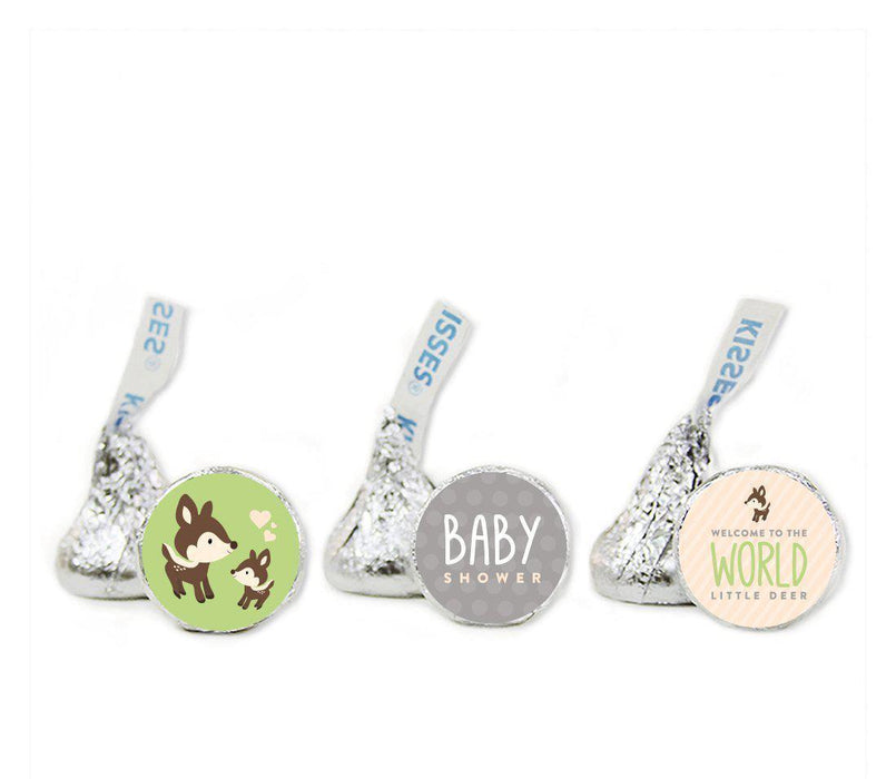 Woodland Animals Baby Shower Hershey's Kiss Favor Labels-Set of 216-Andaz Press-Party-