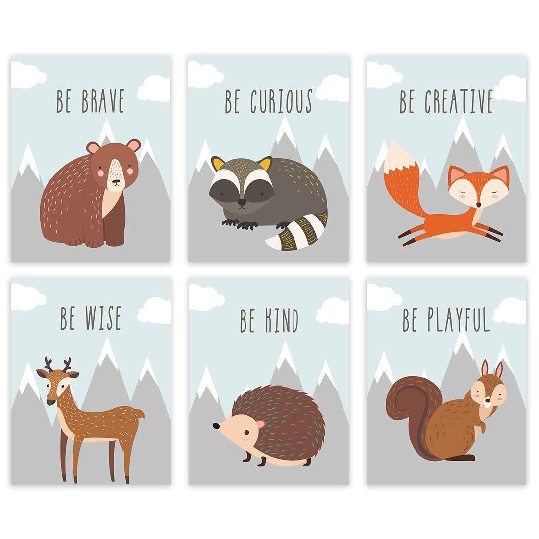Woodland Animals Nursery Room Wall Art woodland-animals-nursery-room-wall-art