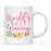 World's Best Pink Floral Design Ceramic Coffee Mug-Set of 1-Andaz Press-Auntie-