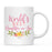 World's Best Pink Floral Design Ceramic Coffee Mug-Set of 1-Andaz Press-Daughter-in-Law-