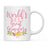 World's Best Pink Floral Design Ceramic Coffee Mug-Set of 1-Andaz Press-Great Grandma-