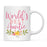 World's Best Pink Floral Design Ceramic Coffee Mug-Set of 1-Andaz Press-Auntie-