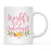 World's Best Profession, Pink Floral Design Ceramic Coffee Mug Collection 1-Set of 1-Andaz Press-Account Executive-