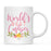 World's Best Profession, Pink Floral Design Ceramic Coffee Mug Collection 1-Set of 1-Andaz Press-Account Executive-
