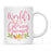 World's Best Profession, Pink Floral Design Ceramic Coffee Mug Collection 1-Set of 1-Andaz Press-Account Executive-